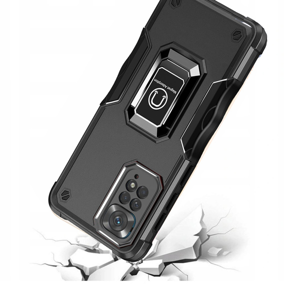 Huse pentru Xiaomi Redmi Note 11 / 11S, Dual-Layer Armor, negru