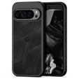 Husa DuxDucis pentru Google Pixel 9 / Google Pixel 9 Pro, Aimo case, transparent / negru