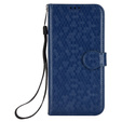 Husa cu clapetă pentru OnePlus Nord 5, Wallet Rhombus, albastru
