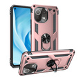 Husă blindată pentru Xiaomi Mi 11 Lite / Mi 11 Lite 5G / 11 Lite 5G NE, Nox Case Ring, roz rose gold