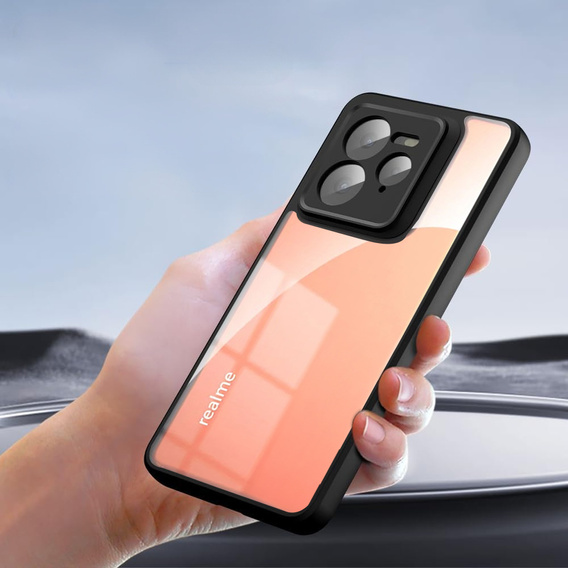 Huse pentru Realme GT 7 Pro, Fusion Hybrid, transparentă