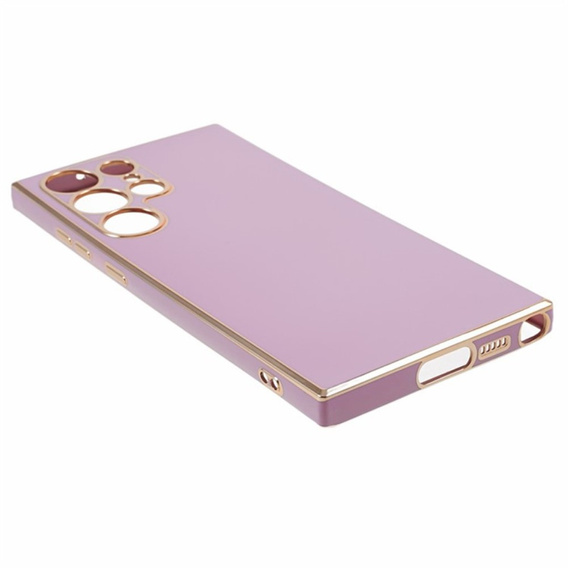 Husă pentru Samsung Galaxy S24 Ultra, Glamour CamShield, violet