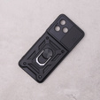 Husă blindată pentru Realme C51, CamShield Slide, negru
