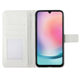 Cu clapetă pentru Samsung Galaxy A05s, Wallet, Butterflies, albastru