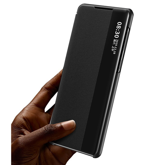 Husă cu clapetă pentru Samsung Galaxy S20 FE, Side View, negru