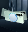 Husă pentru Samsung Galaxy S25+ Plus, Fusion Hybrid Case, pentru MagSafe, transparentă + Sticlă pentru ecran