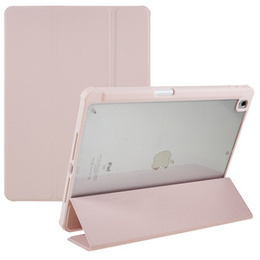 Husă pentru iPad 10.2 2021 / 2020 / 2019, Smartcase Hybrid, cu spațiu pentru stylus, roz