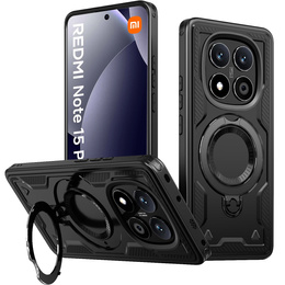 Husă magnetică cu suport pentru Xiaomi Redmi Note 15 Pro 5G