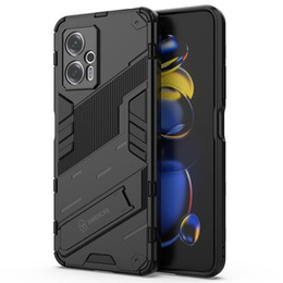 Husa pentru Xiaomi Poco X4 GT 5G, Military kickstand, negru