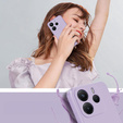 Husa pentru Xiaomi Redmi Note 14 4G, Silicone Lite, violet