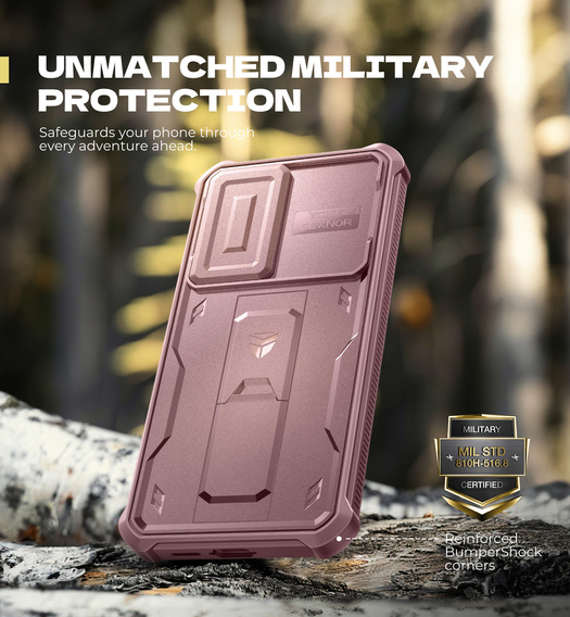 Carcasă blindată Dexnor Full Body (două rame) pentru Samsung Galaxy S25 FE