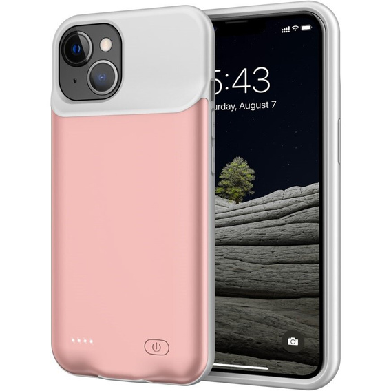 Baterie 6500mAh pentru iPhone 13, roz
