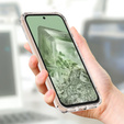 Husă pentru Google Pixel 8A, Fusion Hybrid Case, pentru MagSafe, transparentă