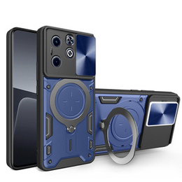 Husă blindată pentru Infinix Hot 40i, CamShield Slide, albastru