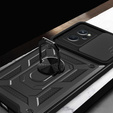 Husă blindată pentru Realme 9i / Oppo A96, CamShield Slide, negru