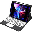 Carcasă + tastatură iPad Air 10.9 4 2020 / 5 2022, Touchpad, negru