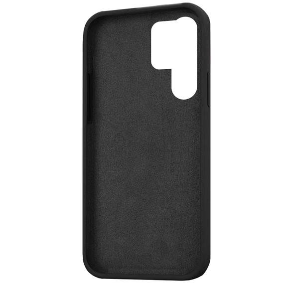 Husa pentru Samsung Galaxy S22 Ultra 5G, Silicone Lite, negru
