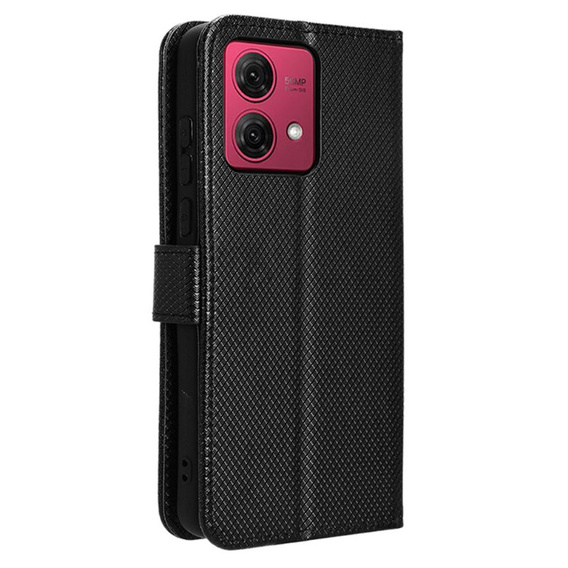 Husă flip pentru Motorola Moto G84 5G, Smart Magnet, negru