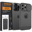 Huse pentru iPhone 15 Pro Max, ERBORD MagProtect Slide Camera, negru