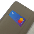 Cu clapetă pentru Samsung Galaxy A72 5G / A72 LTE, Wallet Smart Magnet, albastru
