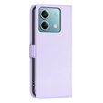 Husa cu clapetă pentru Xiaomi Redmi Note 13 5G, BINFEN Wallet, violet