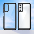 Huse pentru Samsung Galaxy A05s 4G, Fusion Hybrid, transparent / negru