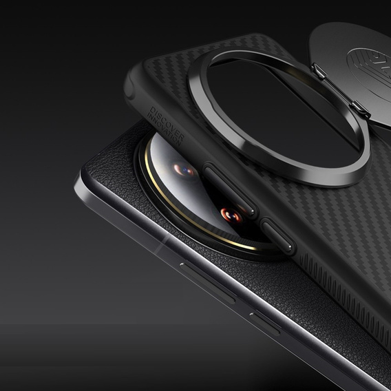 Carcasă pentru Xiaomi 14 Ultra, carcasă blindată Nillkin, Carboprof Case, pentru Magsafe, negru