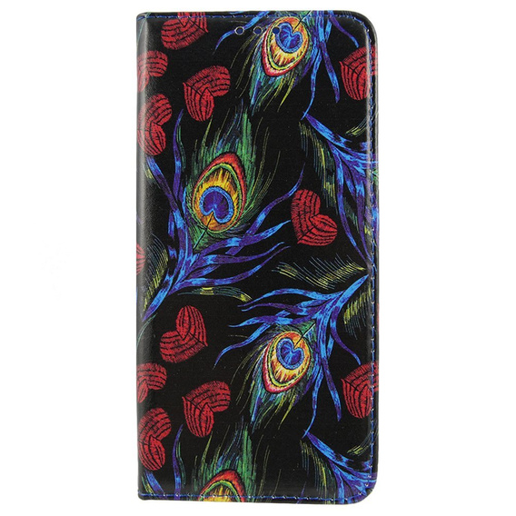 Cu clapetă pentru Xiaomi Mi 9 SE, Wallet, Peacock