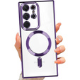 Huse pentru Samsung Galaxy S23 Ultra, MagSafe Hybrid, violet