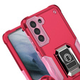 Huse pentru Samsung Galaxy S21 FE, Dual-Layer Armor, roz