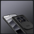 Carcasă blindată Nillkin pentru Xiaomi Redmi Note 14 Pro+ 5G, CamShield Pro, negru