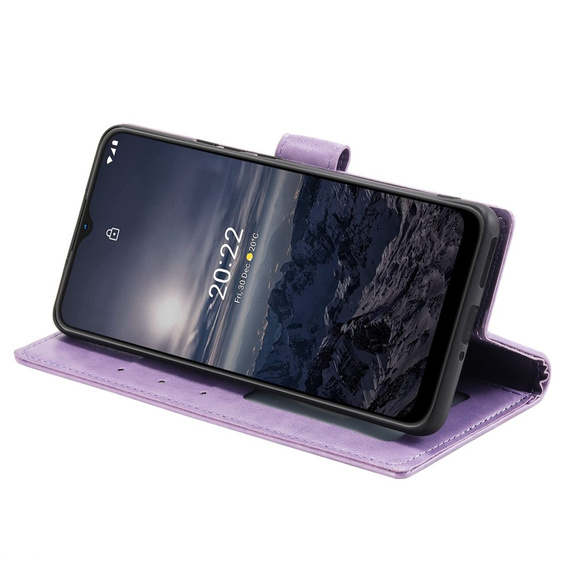 Cu clapetă pentru Nokia G11/ G21, Mandala, albastru