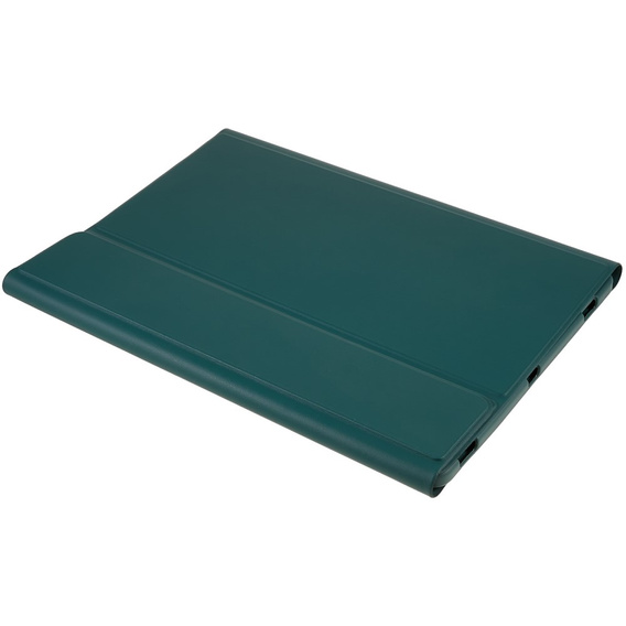 Carcasă + tastatură Galaxy Tab S7+ Plus / S8+ Plus /S7 FE T730 T733, Pen Slot, verde