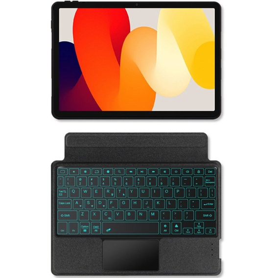 Carcasă + tastatură Xiaomi Redmi Pad SE 11", Keyboard Touchpad, negru