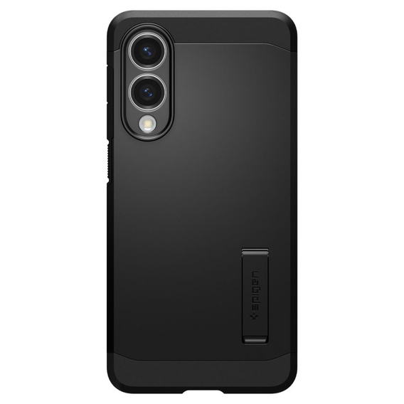 Carcasa Spigen pentru Samsung Galaxy S25 Edge, Tough Armor Mag MagSafe, negru + 9H Tempered Glass