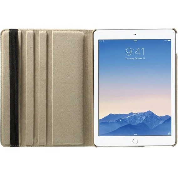 Husă pentru iPad Air 2 9.7" 2014 TB330FU 10.95", rotativă 360, de aur