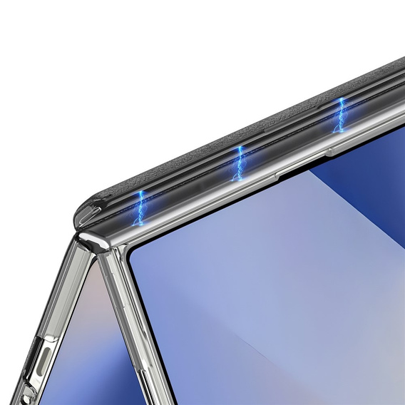Carcasă Dux Ducis Stex cu suport și sticlă călită pentru Samsung Galaxy Z Fold7 5G