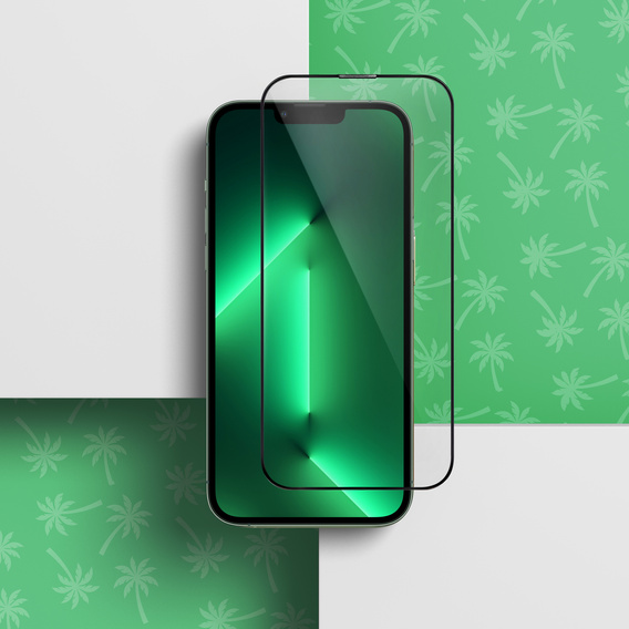 Sticlă temperată 5D Full Glue Smart Palm pentru iPhone 13/13 Pro/16e