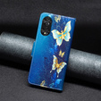 Cu clapetă pentru TCL 40 NxtPaper, Wallet, Butterflies albastru