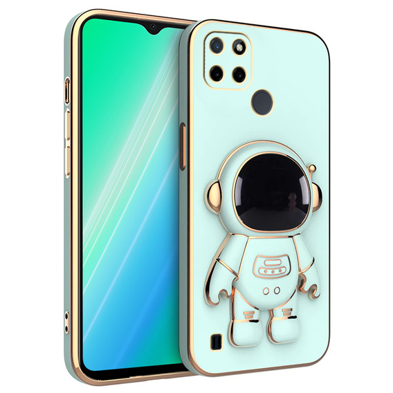 Huse pentru Realme C21Y/C25Y, Astronaut, verde