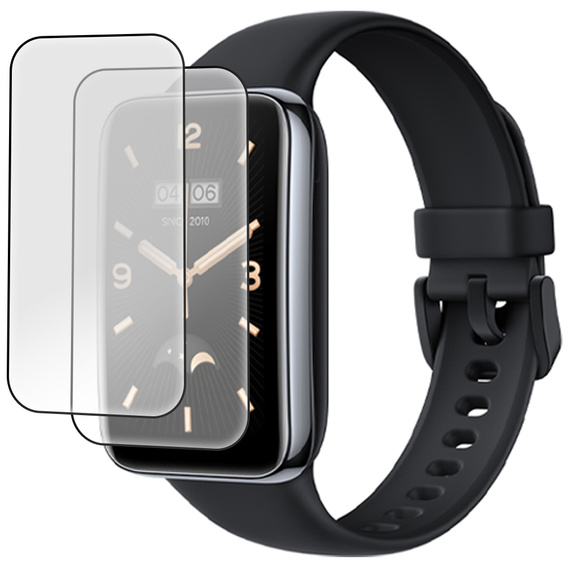 2x ERBORD Hybrid Glass pentru Xiaomi Smart Band 8 Pro
