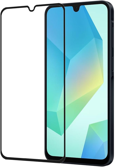 Sticlă călită 3D pentru Samsung Galaxy A16, cadru negru