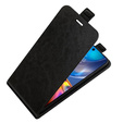 Cu clapetă pentru Motorola Moto E32 4G, Flip, negru