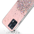 Huse pentru Realme 9 Pro+ Plus / Realme 9 4G, Glittery, roz