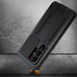 Husă blindată pentru Samsung Galaxy S23 Ultra, R-JUST CamShield Slide, negru
