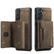 Huse pentru Samsung Galaxy S21 FE, DG.MING 2in1, albastru
