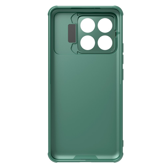 Husa pentru Xiaomi Poco F6 Pro, blindată Nillkin, CamShield Prop, verde