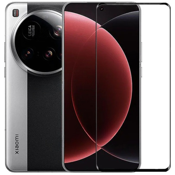 Sticlă călită 3D pentru Xiaomi 15 Ultra, cadru negru
