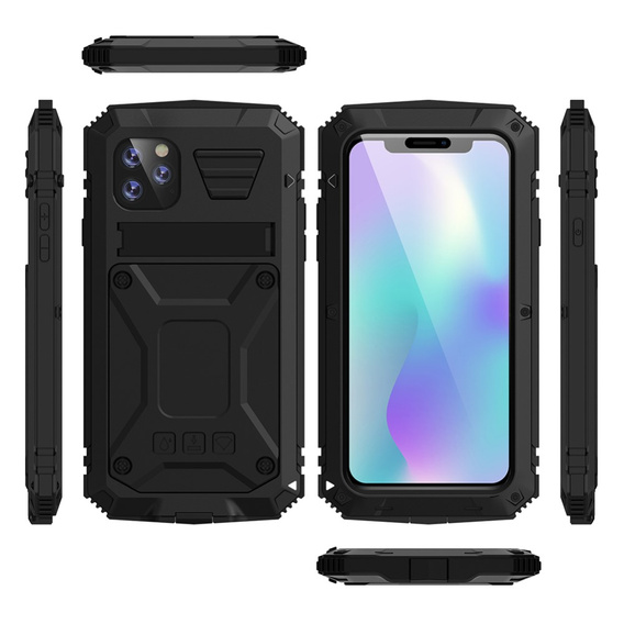 Husă blindată pentru iPhone 11 Pro Max, R-JUST, negru