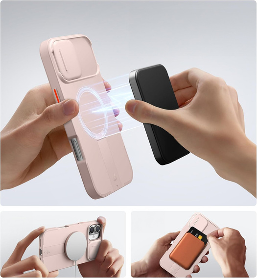 Husă pentru iPhone 12 / 12 Pro, Suritch Shockproof, pentru MagSafe, negru